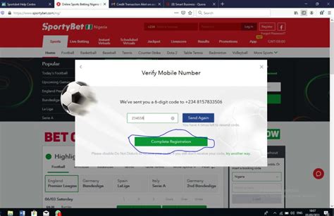 SportyBet Registration: How To Open A SportyBet Account.